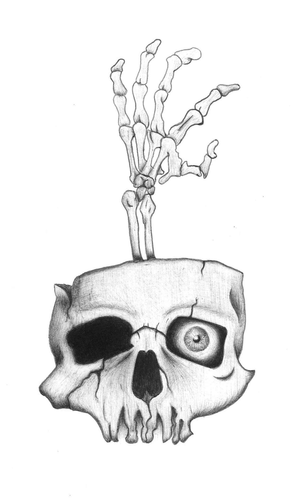 Skull & Hand